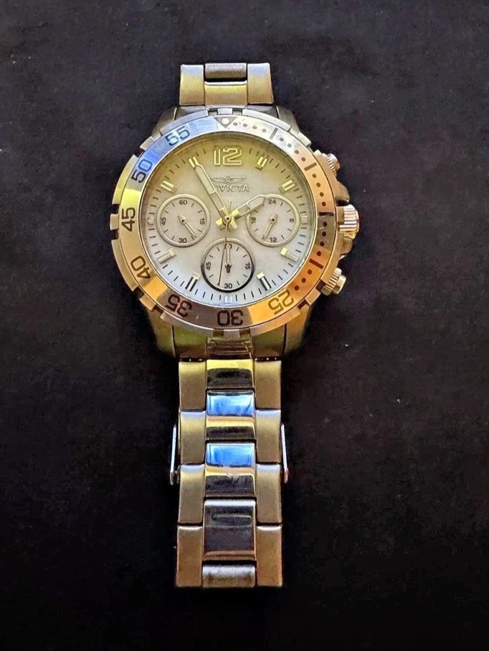 Invicta Pro Diver Model 29456 Chronograph Two-Tone Watch